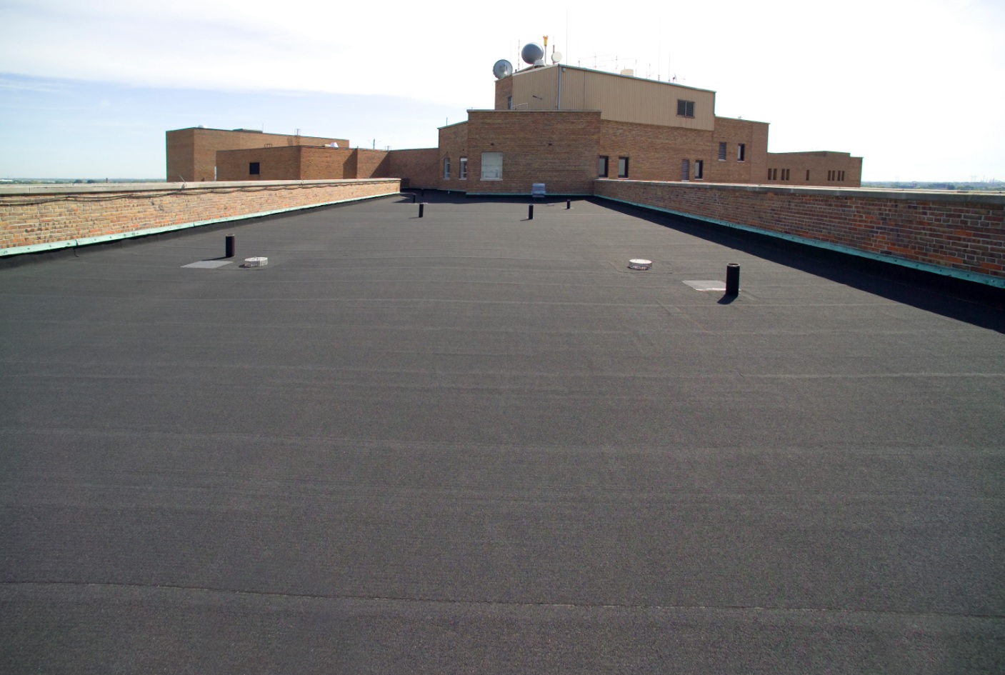commercial flat roofs Dallas